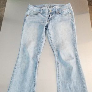 American Eagle Outfitters Kickboot Stretch Light Wash Size 8 Regular Jeans